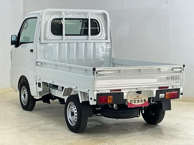ハイゼットトラックスタンダード　４ＷＤ　ＣＶＴ　ラジオデッキ　コーナーセンサー４ＷＤ　ＣＶＴ車　ラジオデッキ　前後コーナーセンサー　３方開　オートマチックハイビーム　衝突軽減ブレーキ　１２Ｖ電源ソケット　横滑り防止装置　アイドリングストップ　オートライト　スペアキー（京都府）の中古車