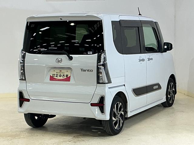 タントカスタムＸスタイルセレクション　１オーナー　両側電動スライドワンオーナー　両側電動スライドドア　前後コーナーセンサー　前席シートヒーター　１４インチ純正アルミホイール　ロングスライドシート　ＵＳＢチャージャー　ＬＥＤヘッドライト　横滑り防止装置　スマートキー（京都府）の中古車