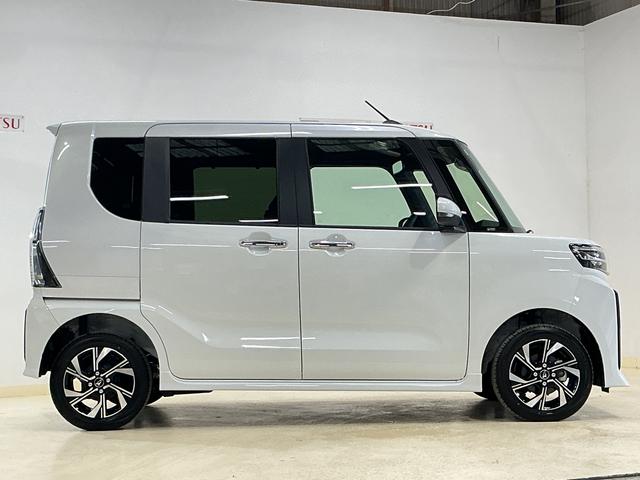 タントカスタムＸ　４ＷＤ　バックカメラ　シートヒーター　両側電動４ＷＤ　バックカメラ　両側電動スライドドア　前後コーナーセンサー　前席シートヒーター　１４インチ純正アルミホイール　オートマチックハイビーム　ＵＳＢチャージャー　アイドリングストップ　スペアキー有り（京都府）の中古車