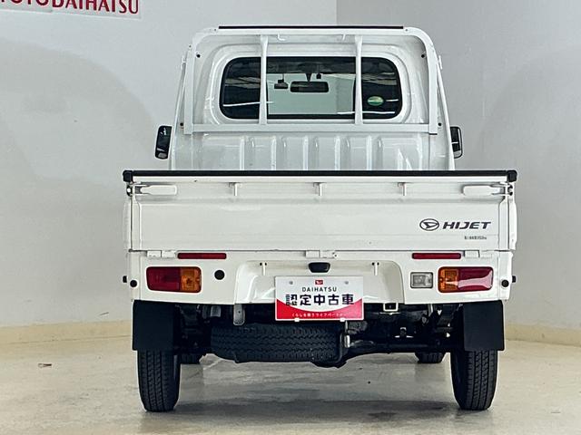 ハイゼットトラックスタンダード　ワンオーナー　５速ＭＴ　ラジオデッキ　ＥＴＣワンオーナー　５速ＭＴ　ラジオデッキ　ＥＴＣ　ドライブレコーダー　３方開　キーレスエントリー　ドアバイザー　マニュアルエアコン　ヘッドライトレべライザー　ラバーマット　スペアタイヤ　１２Ｖ電源ソケット（京都府）の中古車