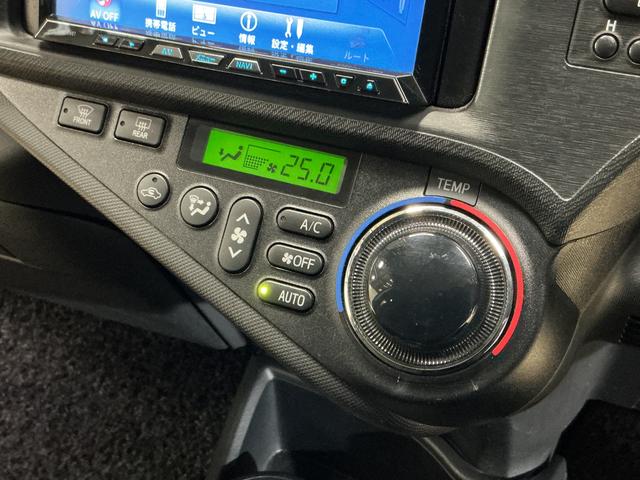 アクアＧ　ナビ　ＥＴＣ　フルセグチューナー　ブルートゥース対応社外ナビ　フルセグチューナー　ブルートゥース対応　ＥＴＣ　プッシュボタンエンジンスタート　電動格納式ドアミラー　オートエアコン　ＬＥＤヘッドライト　オートライト　ホイールキャップ　カーペットマット（京都府）の中古車