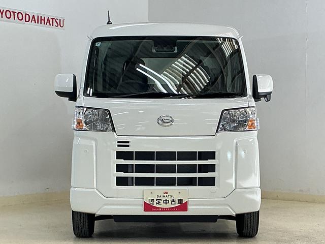 ハイゼットカーゴデッキバンG CVT車 オートマチックハイビーム スマアシCVT車 オートマチックハイビーム 両側スライドドア 前後コーナーセンサー スマートアシスト アイドリングストップ 盗難防止装置 横滑り防止装置 プッシュスタート スマートキー 12V電源ソケット(京都府)の中古車