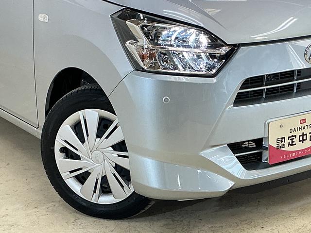 ミライースX SAIII バックカメラ コーナーセンサー オートライトバックカメラ 前後コーナーセンサー オートマチックハイビーム LEDヘッドライト オートライト キーレスエントリー アイドリングストップ 横滑り防止装置 盗難防止装置 スペアキー有り 電動格納ミラー(京都府)の中古車