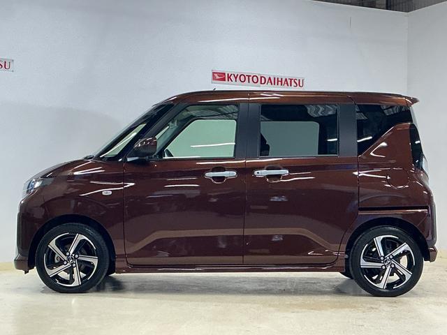 ムーヴＲＳ　ターボ　バックカメラ　両側電動スライドドア　クルコンターボ　バックカメラ　両側電動スライドドア　アダプティブクルーズコントロール　電子パーキング　オートブレーキホールド　オートマチックハイビーム　１５インチ純正アルミホイール　前後コーナーセンサー（京都府）の中古車