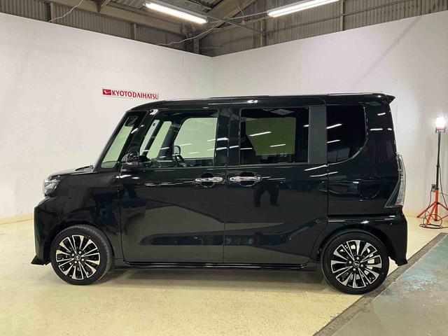 タントカスタムＲＳ　ターボ　ＥＴＣ　スマートアシストターボ　スマートアシスト　アダプティブクルーズコントロール　両側リヤパワースライドドア　プッシュボタンエンジンスタート　ＬＥＤヘッドライト　オートエアコン　オートライト　シートヒーター　バックカメラ（京都府）の中古車