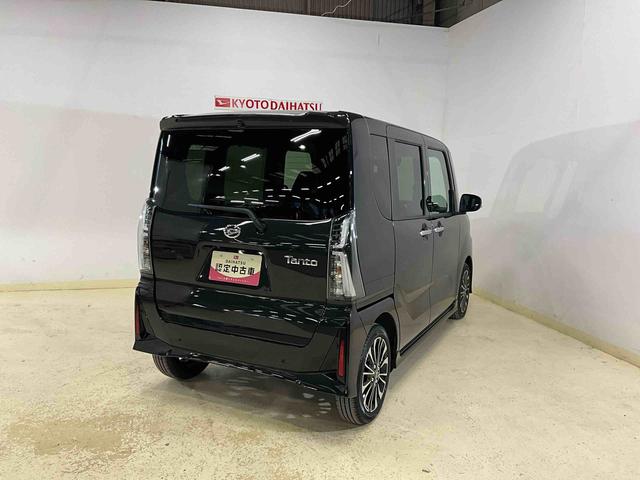 タントカスタムＲＳ　ターボ　ＥＴＣ　スマートアシストターボ　スマートアシスト　アダプティブクルーズコントロール　両側リヤパワースライドドア　プッシュボタンエンジンスタート　ＬＥＤヘッドライト　オートエアコン　オートライト　シートヒーター　バックカメラ（京都府）の中古車