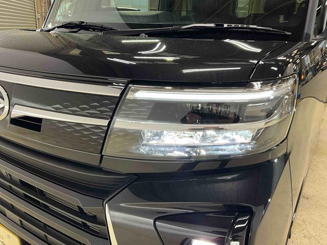 タントカスタムＲＳ　ターボ　ＥＴＣ　スマートアシストターボ　スマートアシスト　アダプティブクルーズコントロール　両側リヤパワースライドドア　プッシュボタンエンジンスタート　ＬＥＤヘッドライト　オートエアコン　オートライト　シートヒーター　バックカメラ（京都府）の中古車