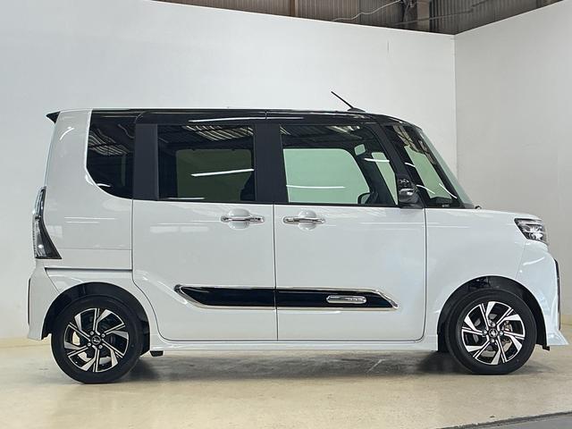 タントカスタムＸ　パノラマモニター　ＥＴＣ　両側電動スライドドアパノラマモニター　ＥＴＣ　両側電動スライドドア　アダプティブクルーズコントロール　前席シートヒーター　前後コーナーセンサー　電子パーキング　オートブレーキホールド　オートマチックハイビーム　ＵＳＢ接続（京都府）の中古車