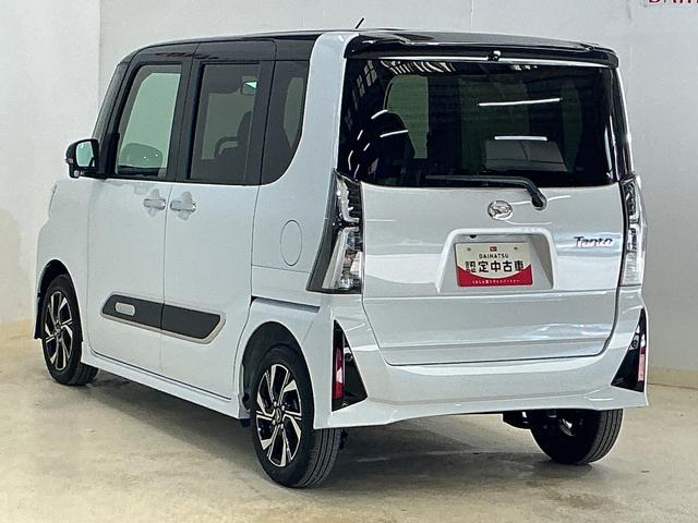 タントカスタムＸ　パノラマモニター　ＥＴＣ　両側電動スライドドアパノラマモニター　ＥＴＣ　両側電動スライドドア　アダプティブクルーズコントロール　前席シートヒーター　前後コーナーセンサー　電子パーキング　オートブレーキホールド　オートマチックハイビーム　ＵＳＢ接続（京都府）の中古車
