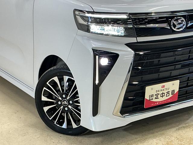 タントカスタムＲＳバックカメラ対応　ＬＥＤヘッドランプ　プッシュボタンスタート　キーフリー　アイドリングストップ　両側電動スライドドア　ベンチシート　シートヒーター　オートライト　オートエアコン　ターボエンジン　ＡＢＳ（京都府）の中古車