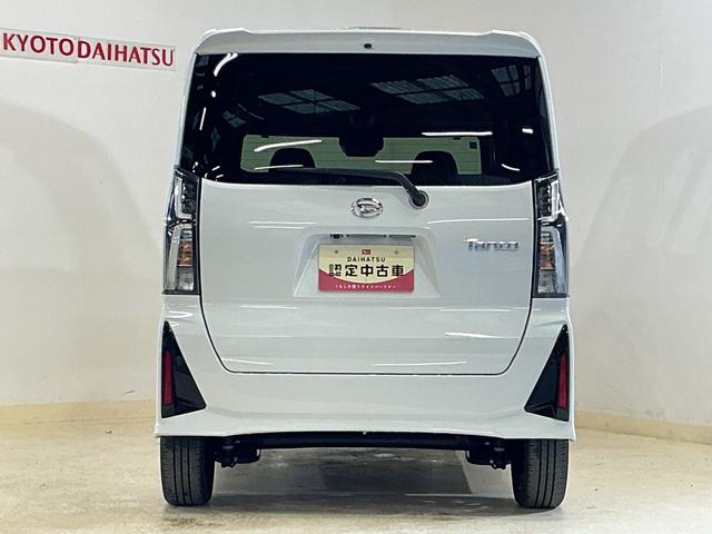 タントカスタムＲＳバックカメラ対応　ＬＥＤヘッドランプ　プッシュボタンスタート　キーフリー　アイドリングストップ　両側電動スライドドア　ベンチシート　シートヒーター　オートライト　オートエアコン　ターボエンジン　ＡＢＳ（京都府）の中古車