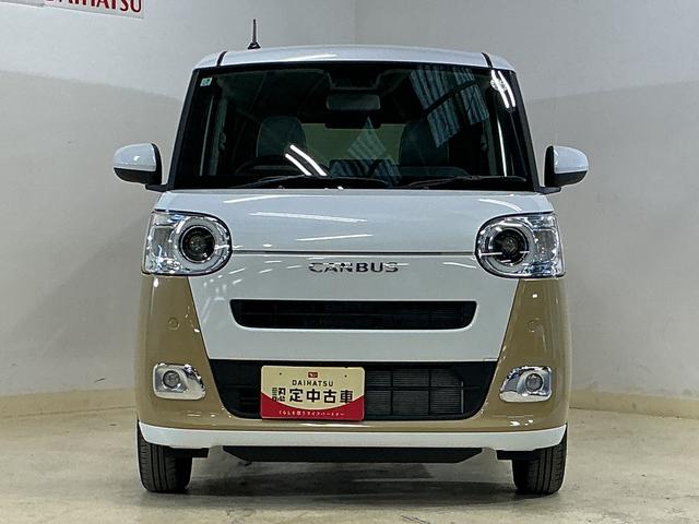 ムーヴキャンバスストライプスＧ　４ＷＤ　バックカメラ　両側電動スライドドア４ＷＤ　バックカメラ　両側電動スライドドア　前席シートヒーター　前後コーナーセンサー　電子パーキング　オートブレーキホールド　オートマチックハイビーム　ホッとカップホルダー　ＵＳＢチャージャー（京都府）の中古車