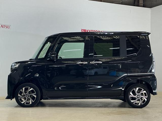 タントカスタムＸ　４ＷＤ　バックカメラ　両側電動スライドドア４ＷＤ　バックカメラ　両側電動スライドドア　前後コーナーセンサー　前席シートヒーター　電子パーキング　オートブレーキホールド　オートマチックハイビーム　１４インチ純正アルミホイール　ＵＳＢチャージャー（京都府）の中古車