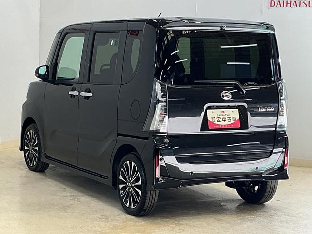 タントカスタムＲＳ　ターボ　バックカメラ　両側電動スライドドアターボ　バックカメラ　両側電動スライドドア　前席シートヒーター　前後コーナーセンサー　電子パーキング　オートブレーキホールド　オートマチックハイビーム　１５インチ純正アルミホイール　ＵＳＢチャージャー（京都府）の中古車