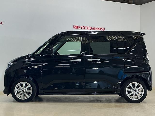 ムーヴＧ　バックカメラ　助手席側リヤパワースライドドアスマートアシスト　助手席側リヤパワースライドドア　プッシュボタンエンジンスタート　バックカメラ　コーナーセンサー　ＬＥＤヘッドライト　オートエアコン　オートライト　アルミホイール　フォグランプ　ＡＢＳ（京都府）の中古車