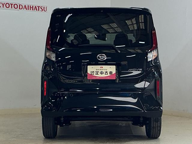 ムーヴＧ　バックカメラ　助手席側リヤパワースライドドアスマートアシスト　助手席側リヤパワースライドドア　プッシュボタンエンジンスタート　バックカメラ　コーナーセンサー　ＬＥＤヘッドライト　オートエアコン　オートライト　アルミホイール　フォグランプ　ＡＢＳ（京都府）の中古車