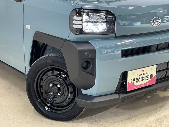 タフトＸ　４ＷＤ　バックカメラ　コーナーセンサー　コーナーセンサー４ＷＤ　バックカメラ　前後コーナーセンサー　スカイフィールトップ　電子パーキング　オートマチックハイビーム　オートブレーキホールド　ＵＳＢチャージャー　スマートキー　キーレスエントリー　オートエアコン（京都府）の中古車