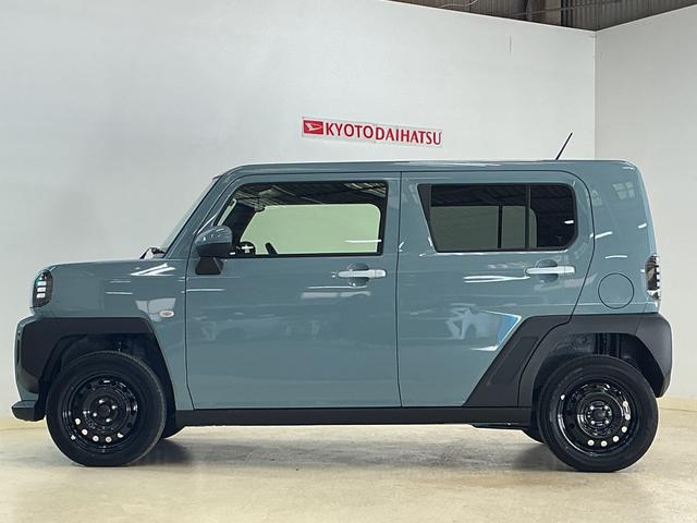 タフトＸ　４ＷＤ　バックカメラ　コーナーセンサー　コーナーセンサー４ＷＤ　バックカメラ　前後コーナーセンサー　スカイフィールトップ　電子パーキング　オートマチックハイビーム　オートブレーキホールド　ＵＳＢチャージャー　スマートキー　キーレスエントリー　オートエアコン（京都府）の中古車