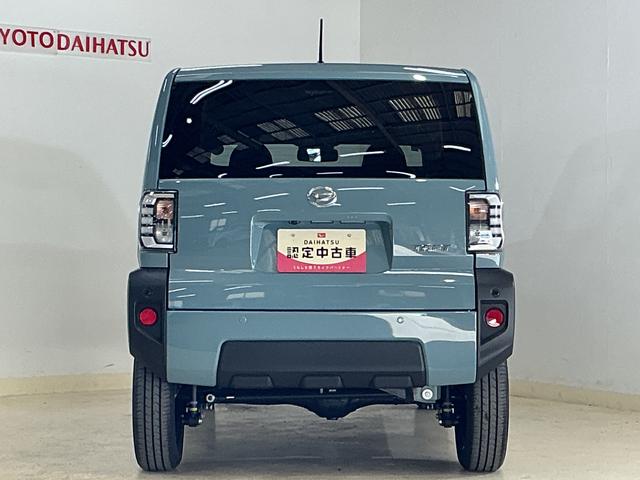 タフトＸ　４ＷＤ　バックカメラ　コーナーセンサー　コーナーセンサー４ＷＤ　バックカメラ　前後コーナーセンサー　スカイフィールトップ　電子パーキング　オートマチックハイビーム　オートブレーキホールド　ＵＳＢチャージャー　スマートキー　キーレスエントリー　オートエアコン（京都府）の中古車