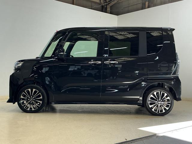 タントカスタムＲＳ　４ＷＤ　ターボ　ＥＴＣ　バックカメラ４ＷＤ　ターボ　ＥＴＣ　バックカメラ　両側電動スライドドア　アダプティブクルーズコントロール　コーナーセンサー　前席シートヒーター　電子パーキング　オートマチックハイビーム　オートブレーキホールド（京都府）の中古車