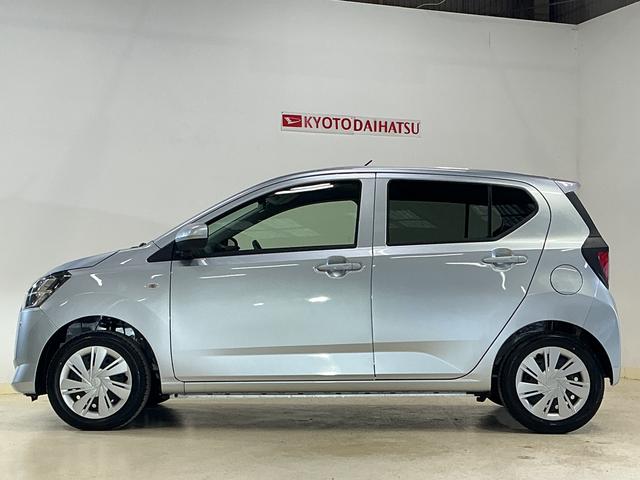 ミライースＸ　ＳＡIII　コーナーセンサー　オートマチックハイビーム前後コーナーセンサー　オートマチックハイビーム　オートライト　ＬＥＤヘッドライト　横滑り防止装置　アイドリングストップ　盗難防止装置　スマアシ　キーレスエントリー　スペアキー有り　１２Ｖ電源ソケット（京都府）の中古車