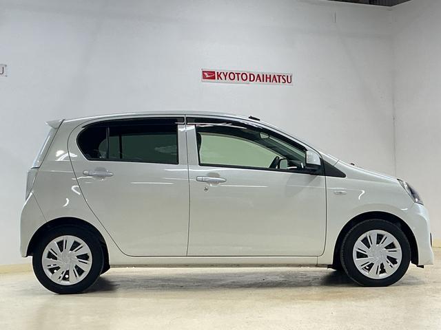 ミライースＸ　ＳＡ　ワンオーナー　ＣＤオーディオ　キーレスエントリーワンオーナー　ＣＤオーディオ　キーレスエントリー　アイドリングストップ　横滑り防止装置　盗難防止装置　ドアバイザー　電動格納ドアミラー　ヘッドライトレべライザー　１２Ｖ電源ソケット　マニュアルエアコン（京都府）の中古車