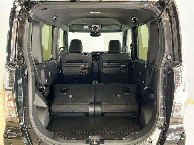 タントカスタムＲＳ　届出済み未使用車　ターボ　パノラマモニター届出済み未使用車　ターボ　パノラマモニター　両側電動スライドドア　コーナーセンサー　前席シートヒーター　電子パーキング　オートブレーキホールド　オートマチックハイビーム　１５インチ純正アルミホイール（京都府）の中古車