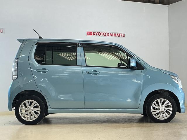 ワゴンＲＦＺ　ＣＤオーディオ　運転席シートヒーター　ドアバイザーＣＤオーディオ　運転席シートヒーター　１４インチ純正アルミホイール　ドアバイザー　スマートキー　キーレスエントリー　プッシュスタート　ＨＩＤヘッドライト　オートライト　横滑り防止装置　盗難防止装置（京都府）の中古車