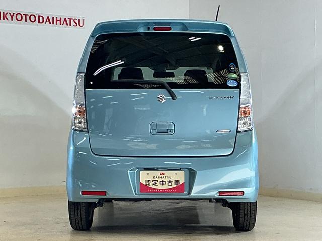 ワゴンＲＦＺ　ＣＤオーディオ　運転席シートヒーター　ドアバイザーＣＤオーディオ　運転席シートヒーター　１４インチ純正アルミホイール　ドアバイザー　スマートキー　キーレスエントリー　プッシュスタート　ＨＩＤヘッドライト　オートライト　横滑り防止装置　盗難防止装置（京都府）の中古車