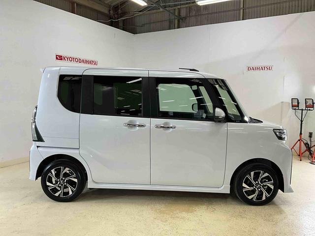 タントカスタムＸ衝突被害軽減ブレーキシステム　両側電動スライドドア　ディスプレイオーディオ　オートエアコン　運転席助手席カーテンシールドエアバック　キーフリーシステム　プッシュボタンスタート　アルミホイール　ＡＢＳ（京都府）の中古車