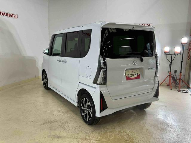 タントカスタムＸ衝突被害軽減ブレーキシステム　両側電動スライドドア　ディスプレイオーディオ　オートエアコン　運転席助手席カーテンシールドエアバック　キーフリーシステム　プッシュボタンスタート　アルミホイール　ＡＢＳ（京都府）の中古車