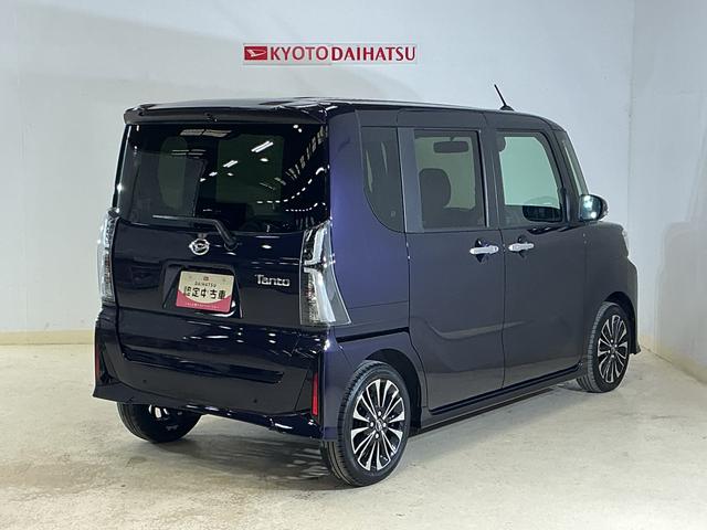 タントカスタムＲＳ　ターボ　ワンオーナー　ディスプレイオーディオターボ　ワンオーナー　９インチディスプレイオーディオ　バックカメラ　両側電動スライドドア　前後コーナーセンサー　前席シートヒーター　電子パーキング　オートブレーキホールド　オートマチックハイビーム（京都府）の中古車