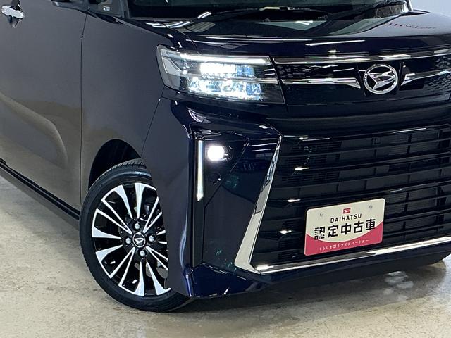 タントカスタムＲＳ　ターボ　ワンオーナー　ディスプレイオーディオターボ　ワンオーナー　９インチディスプレイオーディオ　バックカメラ　両側電動スライドドア　前後コーナーセンサー　前席シートヒーター　電子パーキング　オートブレーキホールド　オートマチックハイビーム（京都府）の中古車