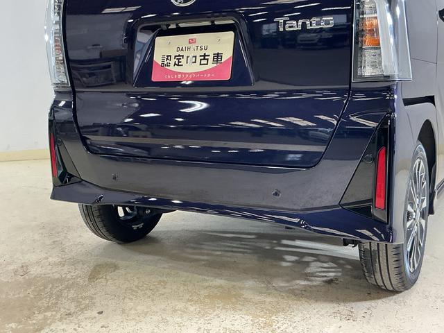 タントカスタムＲＳ　ターボ　ワンオーナー　ディスプレイオーディオターボ　ワンオーナー　９インチディスプレイオーディオ　バックカメラ　両側電動スライドドア　前後コーナーセンサー　前席シートヒーター　電子パーキング　オートブレーキホールド　オートマチックハイビーム（京都府）の中古車