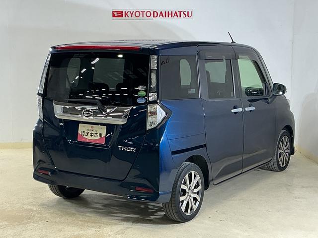 トールカスタムＧ　ターボ　ＳＡII　１オーナー　ナビ　バックカメラターボ　ワンオーナー　ナビ　バックカメラ　前後ドラレコ　ＥＴＣ　両側電動スライドドア　オートクルーズ　Ｂｌｕｅｔｏｏｔｈ　フルセグＴＶ　ＤＶＤ再生　１５インチ純正アルミホイール　スペアキー有り（京都府）の中古車