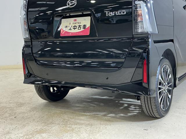タントカスタムRS 届出済み未使用車 ターボ パノラマモニター届出済み未使用車 ターボ パノラマモニター 両側電動スライドドア 前後コーナーセンサー 前席シートヒーター 電子パーキング オートマチックハイビーム オートブレーキホールド オートライト スマートキー(京都府)の中古車
