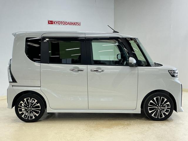 タントカスタムＲＳ　レンタカーアップ　ターボ　パノラマモニターレンタカーアップ　ターボ　ナビ　パノラマモニター　ドライブレコーダー　ＥＴＣ　両側電動スライド　前後コーナーセンサー　シートヒーター　電子パーキング　オートブレーキホールド　オートマチックハイビーム（京都府）の中古車