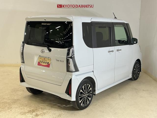 タントカスタムＲＳ　レンタカーアップ　ターボ　パノラマモニターレンタカーアップ　ターボ　ナビ　パノラマモニター　ドライブレコーダー　ＥＴＣ　両側電動スライド　前後コーナーセンサー　シートヒーター　電子パーキング　オートブレーキホールド　オートマチックハイビーム（京都府）の中古車