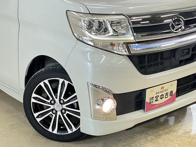 タントカスタムＲＳ　ＳＡ　ワンオーナー　ターボ　ナビ　後席モニターワンオーナー　ターボ　ナビＴＶ　バックカメラ　ＥＴＣ　フリップダウンモニター　両側電動スライドドア　１５インチ純正アルミホイール　Ｂｌｕｅｔｏｏｔｈ　ＵＳＢ接続　ＤＶＤ再生　ＬＥＤヘッドライト（京都府）の中古車