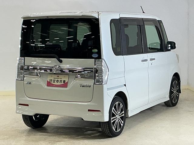 タントカスタムＲＳ　ＳＡ　ワンオーナー　ターボ　ナビ　後席モニターワンオーナー　ターボ　ナビＴＶ　バックカメラ　ＥＴＣ　フリップダウンモニター　両側電動スライドドア　１５インチ純正アルミホイール　Ｂｌｕｅｔｏｏｔｈ　ＵＳＢ接続　ＤＶＤ再生　ＬＥＤヘッドライト（京都府）の中古車
