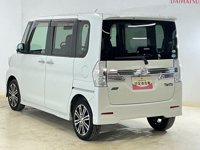 タントカスタムＲＳ　ＳＡ　ワンオーナー　ターボ　ナビ　後席モニターワンオーナー　ターボ　ナビＴＶ　バックカメラ　ＥＴＣ　フリップダウンモニター　両側電動スライドドア　１５インチ純正アルミホイール　Ｂｌｕｅｔｏｏｔｈ　ＵＳＢ接続　ＤＶＤ再生　ＬＥＤヘッドライト（京都府）の中古車