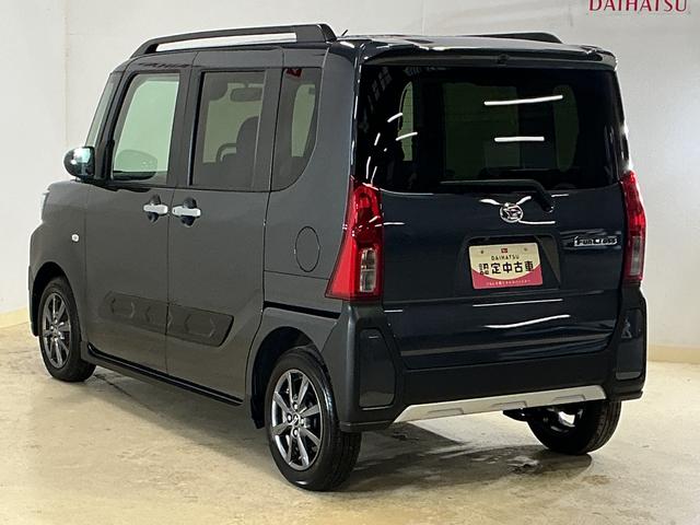 タントファンクロス　バックカメラ　両側電動スライド　シートヒーターバックカメラ　両側電動スライドドア　前後コーナーセンサー　前席シートヒーター　電子パーキング　オートマチックハイビーム　オートブレーキホールド　１４インチ純正アルミホイール　ＬＥＤヘッドライト（京都府）の中古車