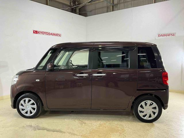 ムーヴキャンバスＸ　ＳＡIII衝突被害軽減ブレーキ　片側電動スライドドア　キーフリーシステム　プッシュボタンスタート　ＥＴＣ車載器　純正カーナビゲーション　フロントドライブレコーダー　パノラマモニター　ＬＥＤヘッドライト（京都府）の中古車