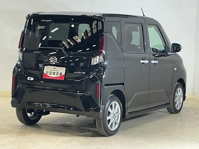 ムーヴG 助手席側リヤパワースライドドア スマートアシスト助手席側リヤパワースライドドア プッシュボタンエンジンスタート スマートアシスト LEDヘッドライト バックカメラ オートエアコン コーナーセンサー オートライト アルミホイール 電動格納式ドアミラー(京都府)の中古車