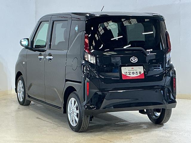 ムーヴG 助手席側リヤパワースライドドア スマートアシスト助手席側リヤパワースライドドア プッシュボタンエンジンスタート スマートアシスト LEDヘッドライト バックカメラ オートエアコン コーナーセンサー オートライト アルミホイール 電動格納式ドアミラー(京都府)の中古車