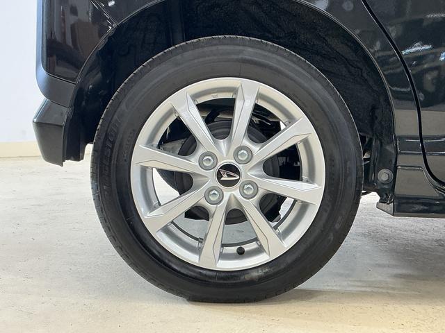 ムーヴG 助手席側リヤパワースライドドア スマートアシスト助手席側リヤパワースライドドア プッシュボタンエンジンスタート スマートアシスト LEDヘッドライト バックカメラ オートエアコン コーナーセンサー オートライト アルミホイール 電動格納式ドアミラー(京都府)の中古車