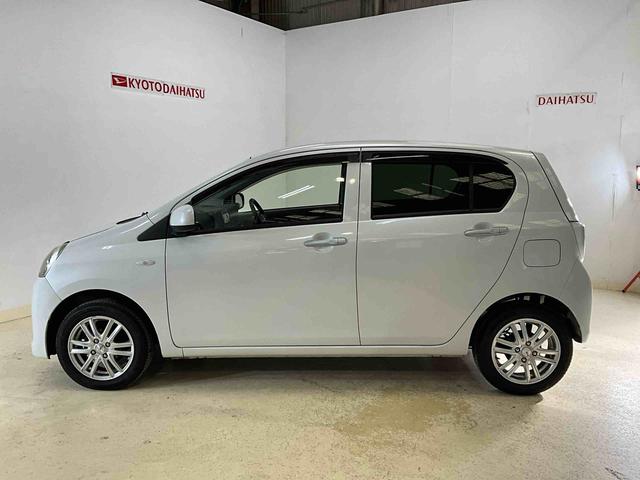 ミライースXパールホワイト 純正CD/AMFMステレオ ETC車載器 エコアイドルストップ デジタルスピードメーター キーレスエントリー 電動ミラー 社外14インチアルミホイール(京都府)の中古車