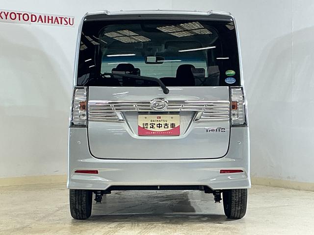 タントカスタムＸ　トップエディションＳＡIII　ＣＤチューナースマートアシストＩＩＩ　ＣＤチューナー　プッシュボタンエンジンスタート　助手席側リヤパワースライドドア　オートエアコン　ＬＥＤヘッドライト　オートライト　シートヒーター　アルミホイール　ＡＢＳ（京都府）の中古車