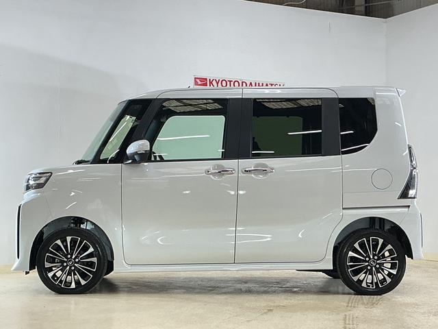 タントカスタムRS 届出済み未使用車 4WD ターボ バックカメラ届出済み未使用車 4WD ターボ バックカメラ 両側電動スライドドア コーナーセンサー シートヒーター 電子パーキング オートブレーキホールド オートマチックハイビーム 15インチ純正アルミホイール(京都府)の中古車