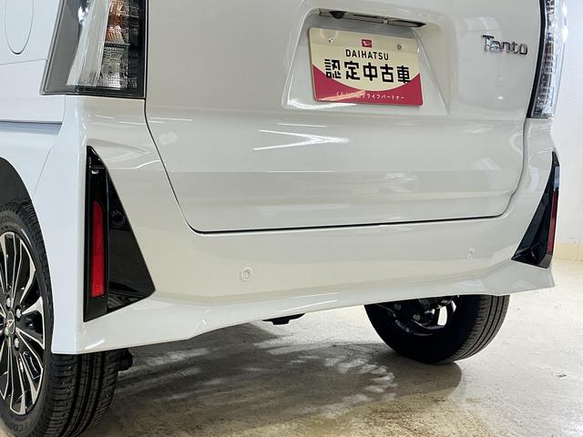 タントカスタムRS 届出済み未使用車 4WD ターボ バックカメラ届出済み未使用車 4WD ターボ バックカメラ 両側電動スライドドア コーナーセンサー シートヒーター 電子パーキング オートブレーキホールド オートマチックハイビーム 15インチ純正アルミホイール(京都府)の中古車